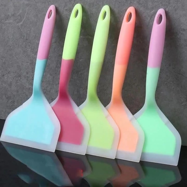 Espátula de Silicone Antiaderente Multiuso para Cozinha de Bovino Ovo Raspador Pizza Cozinha WL-2466